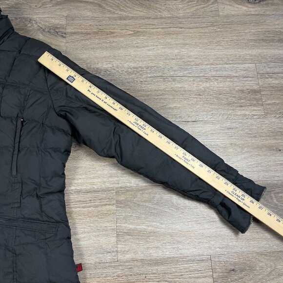 Woolrich Women's Duck Down Jacket/Coat Quilted Winter Size L Black - Picture 11 of 13